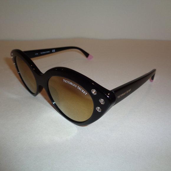 Victoria\'s Secret VS0009 Black Gold New Sunglasses main image 7